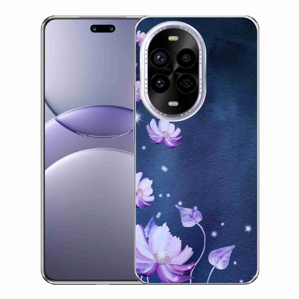 Gélový kryt mmCase na Huawei Nova 13 Pro 5G - padajúce kvety