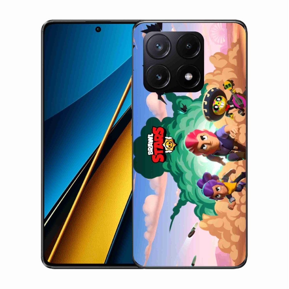 Gélový kryt mmCase na Xiaomi Poco X6 Pro 5G - brawl stars