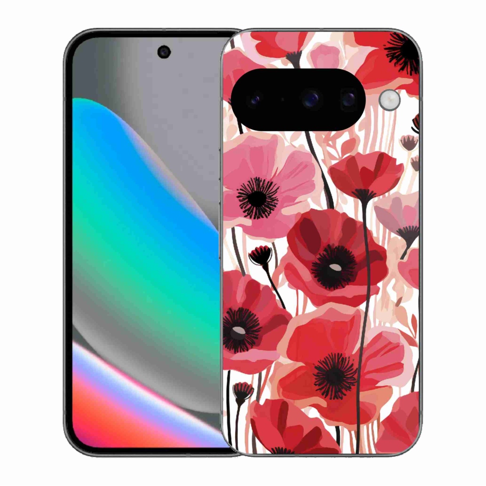 Gélový kryt mmCase na Google Pixel 10 - vlčí mak 1