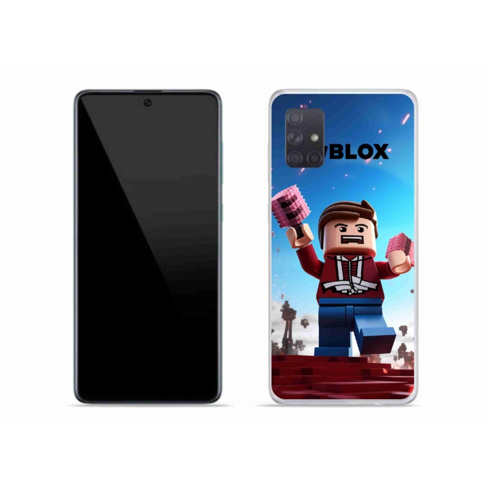 Gélový kryt mmCase na Samsung Galaxy A71 - roblox 2