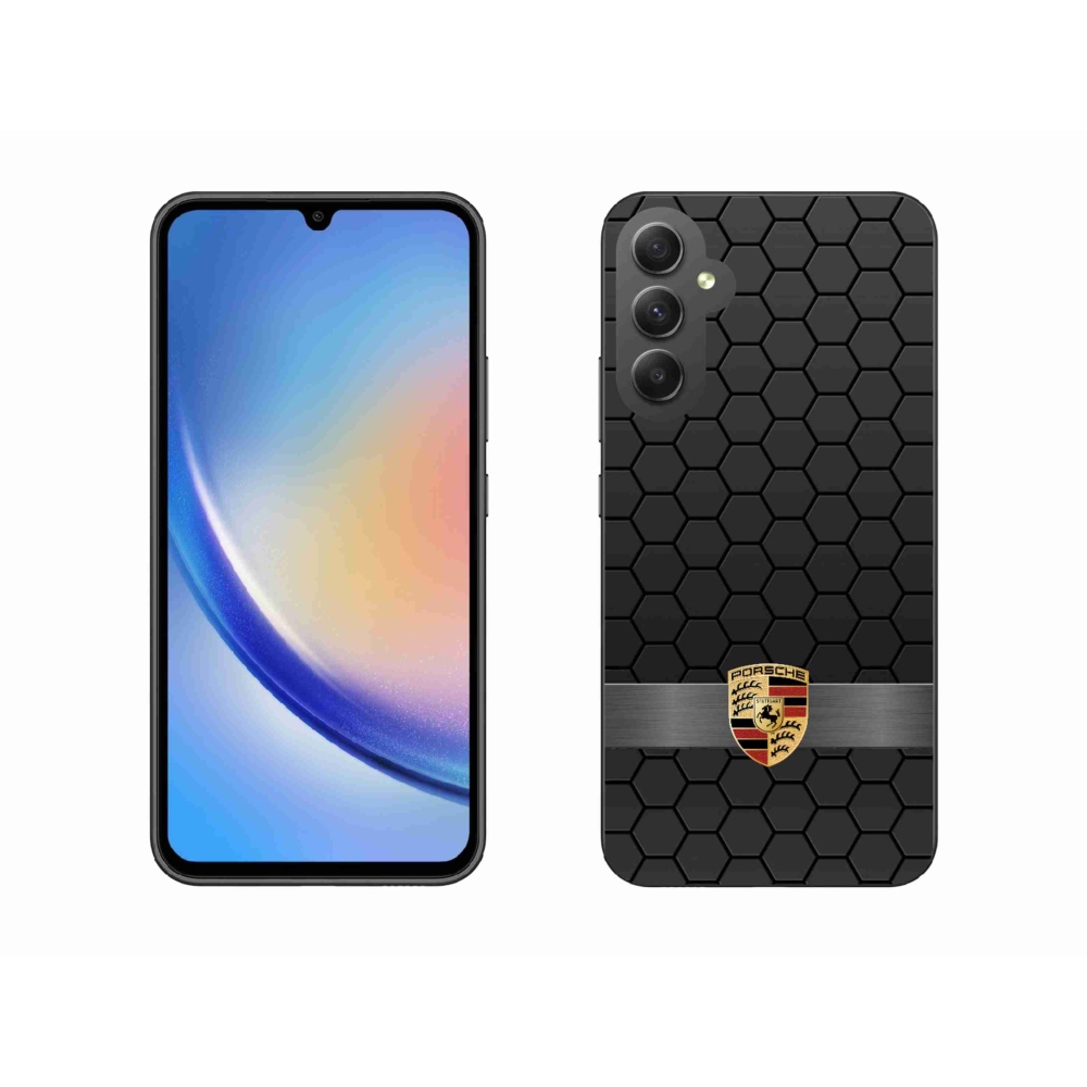 Gélový kryt mmCase na Samsung Galaxy A34 5G - porsche