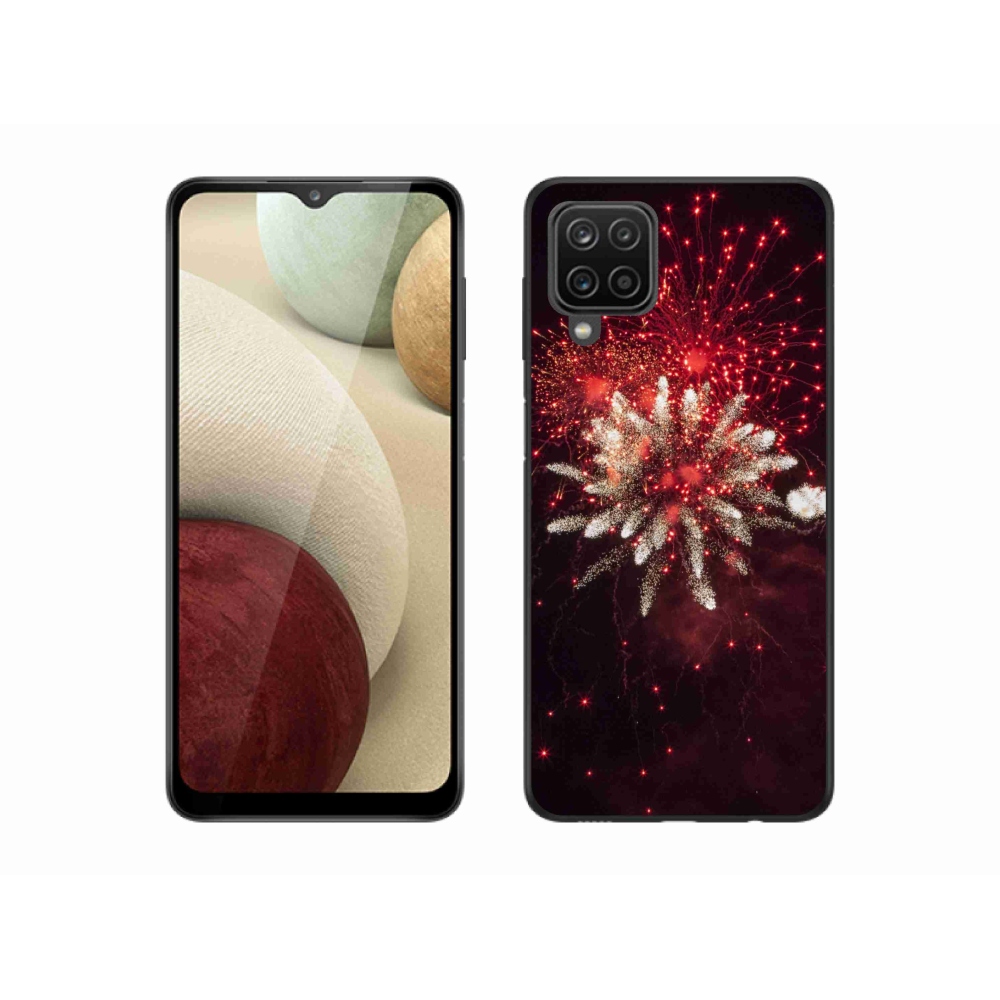 Gélový kryt mmCase na Samsung Galaxy M12 - ohňostroj