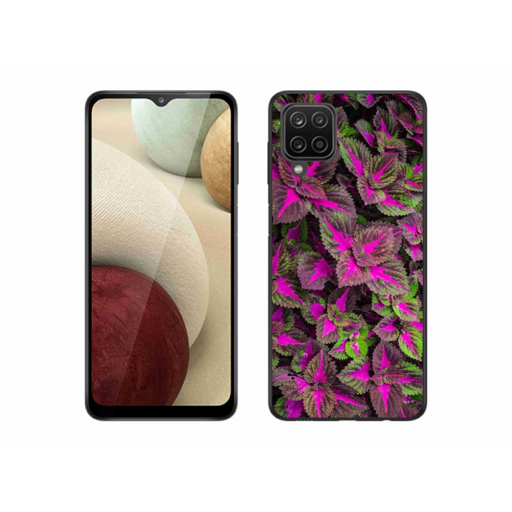 Gélový kryt mmCase na Samsung Galaxy A12 - kvety 10