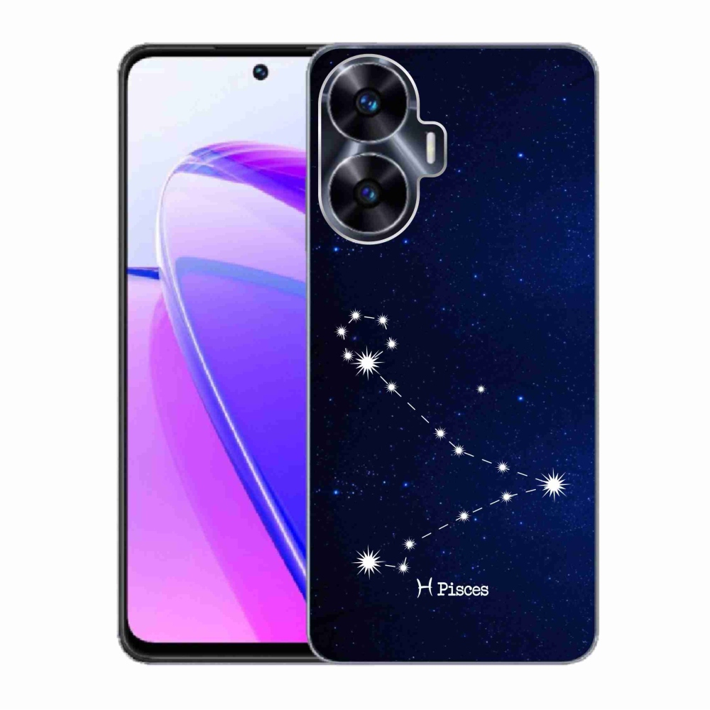 Gélový kryt mmCase na Realme C55 - súhvezdie Ryby