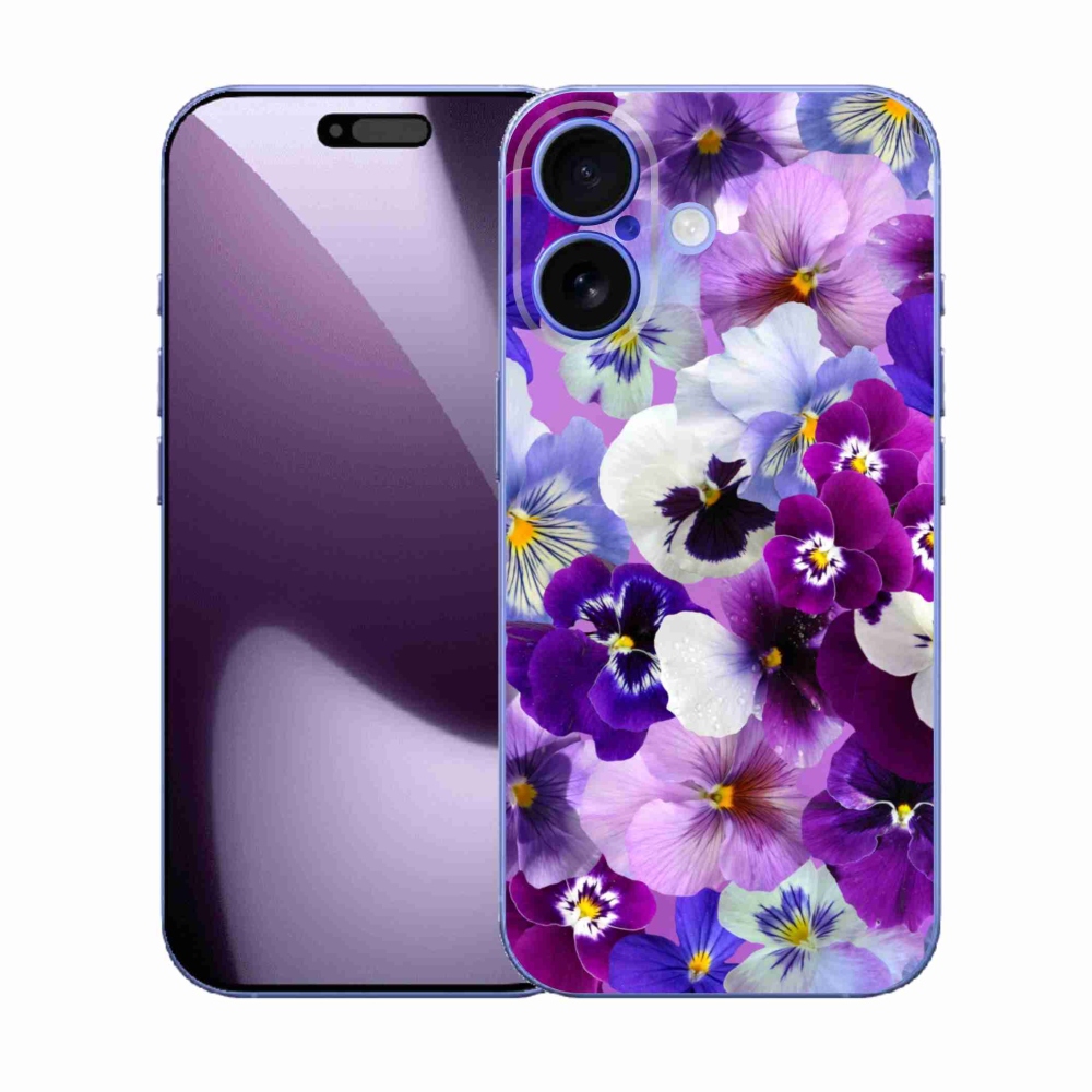 Gélový kryt mmCase na iPhone 17 - kvety 9