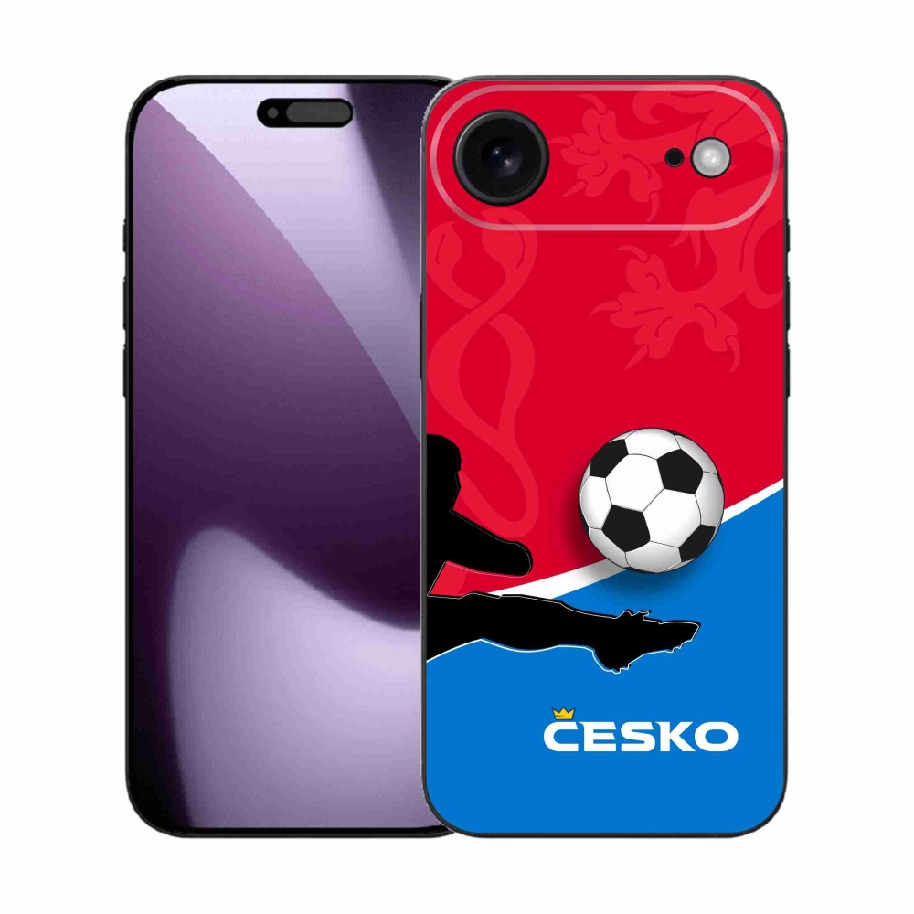 Gélový kryt mmCase na iPhone 17 Air - futbal Česko 2