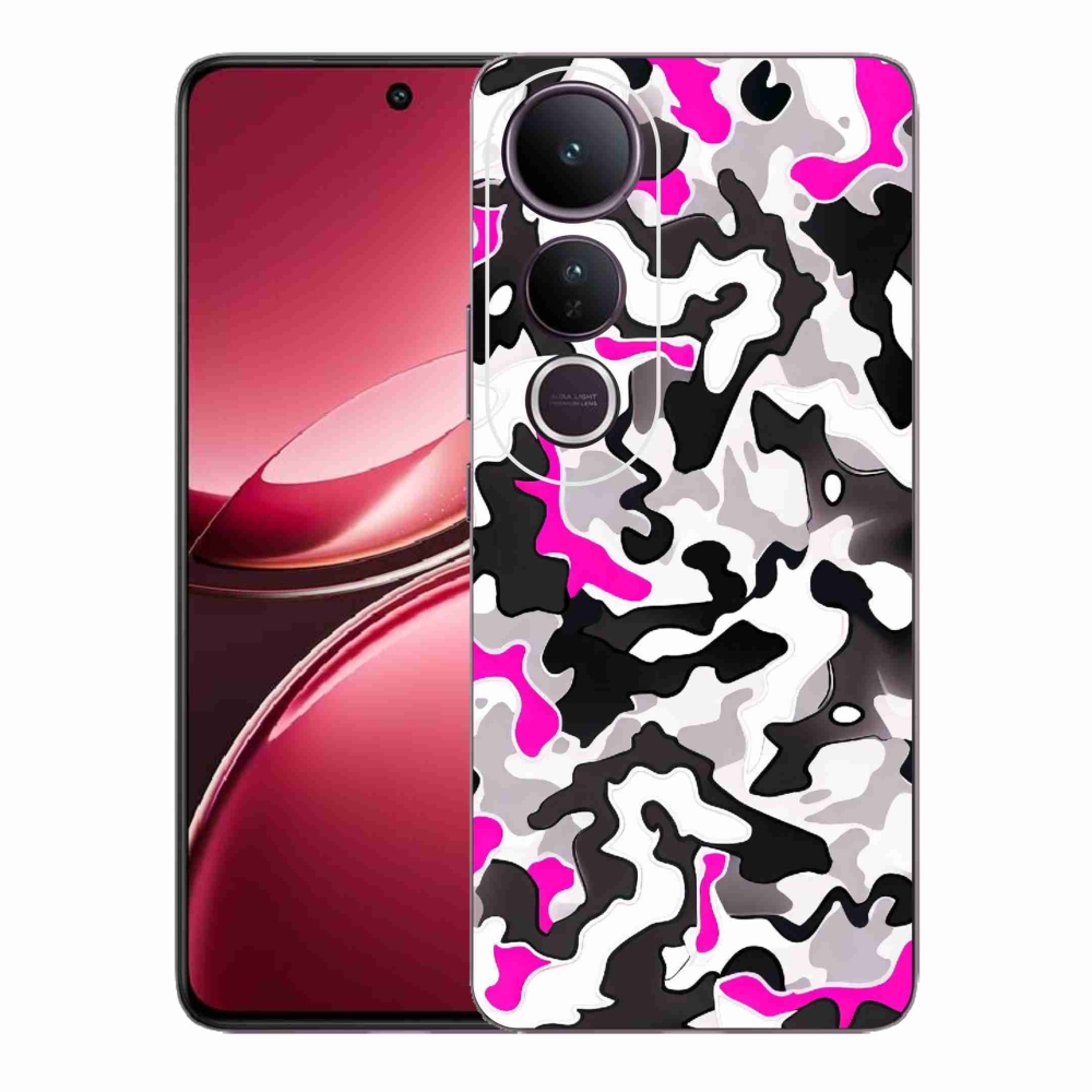 Gélový kryt mmCase na Vivo V50 Lite 4G/5G - maskáčový vzor 5