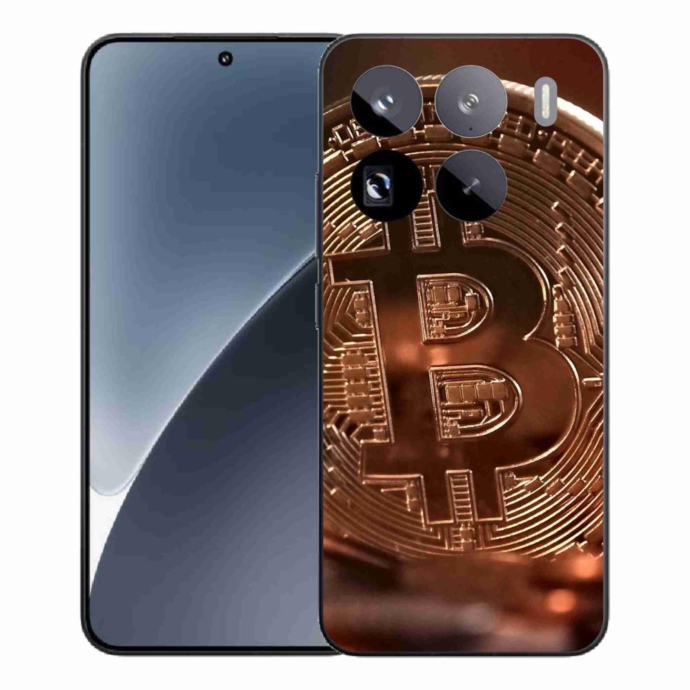 Gélový kryt mmCase na Xiaomi 15 Pro - bitcoin