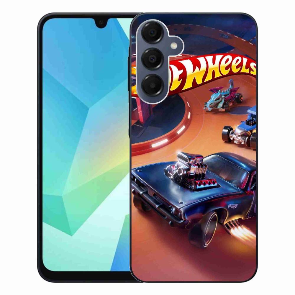 Gélový kryt mmCase na Samsung Galaxy A16 4G/5G - hot wheels