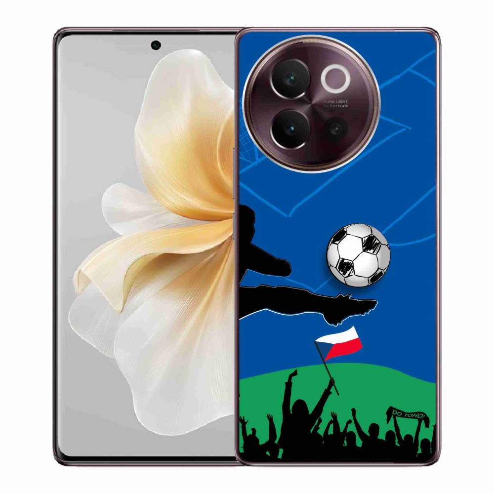 Gélový kryt mmCase na Vivo V40 Lite 5G - fanúšikovia futbalu
