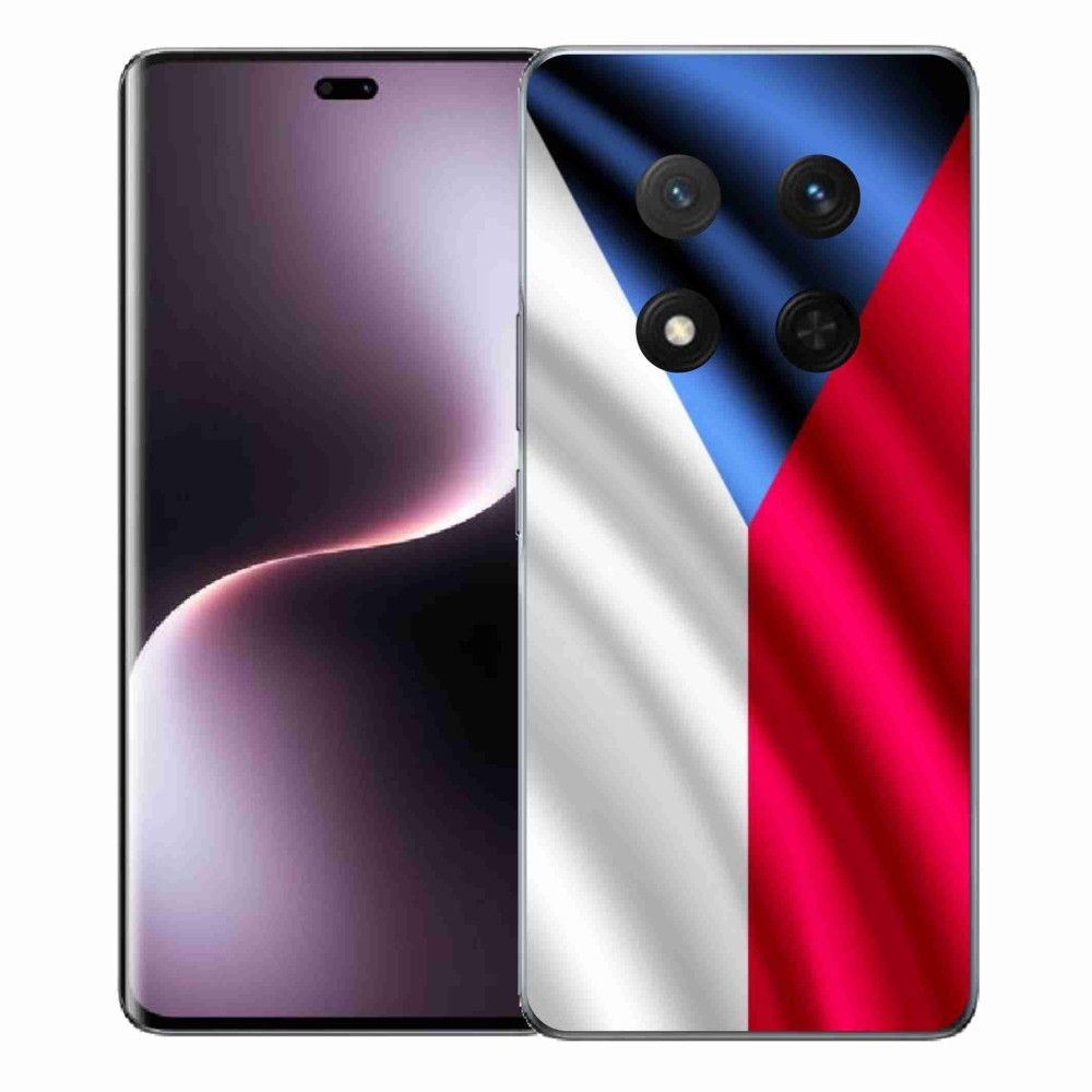 Gélový kryt mmCase na Honor Magic 7 Lite 5G - česká vlajka