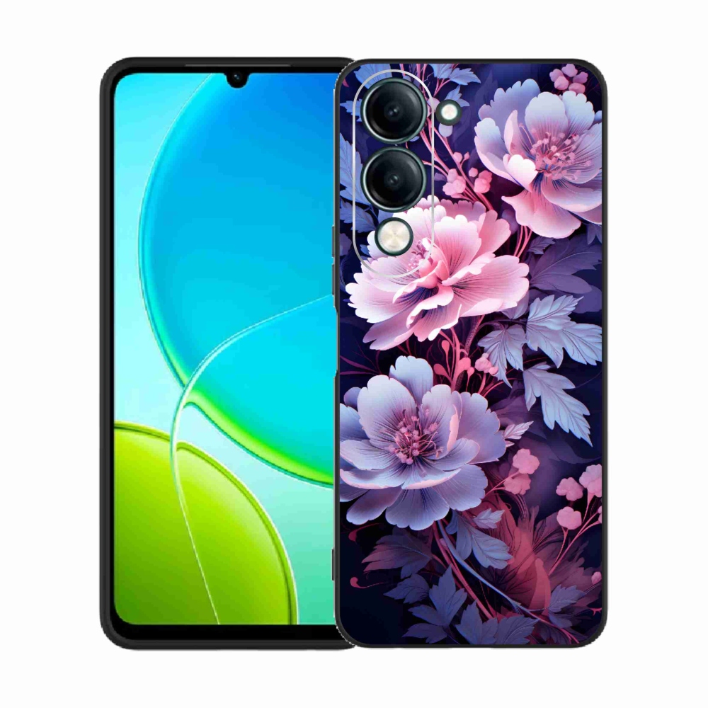 Gélový kryt mmCase na Vivo Y29s 5G - kvety 11