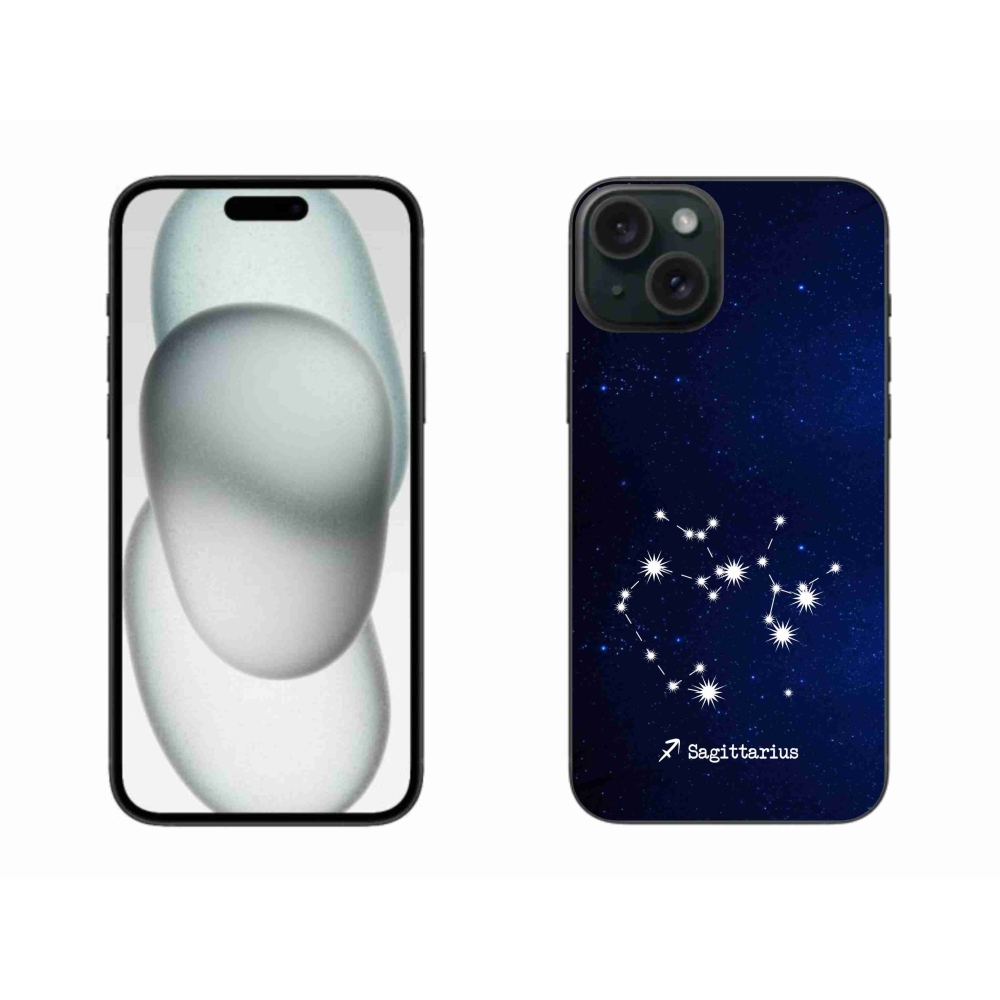 Gélový kryt mmCase na iPhone 15 Plus - súhvezdie Strelca