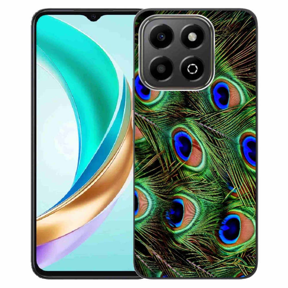 Gélový kryt mmCase na Honor X6b - pávie perie