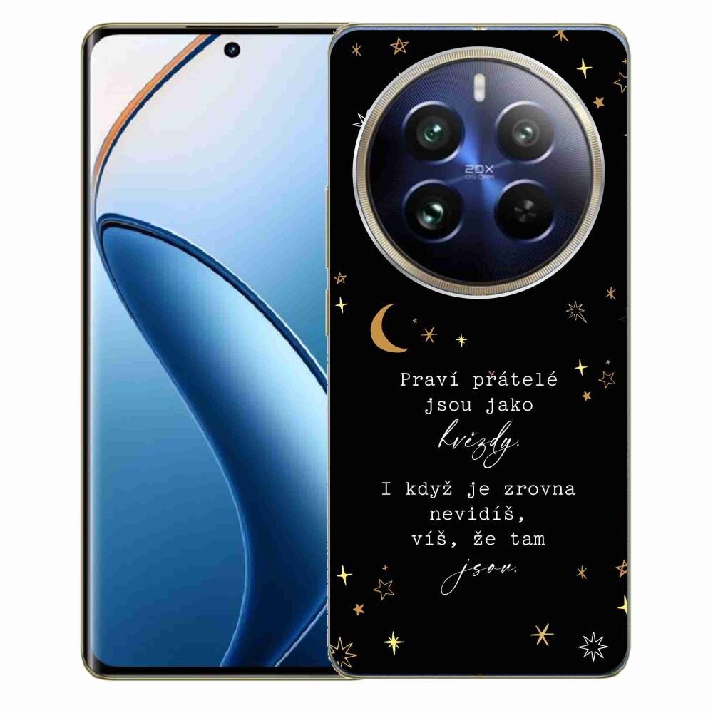 Gélový kryt mmCase na Realme 12 Pro 5G/12 Pro+ 5G - citát 6 čierne pozadie
