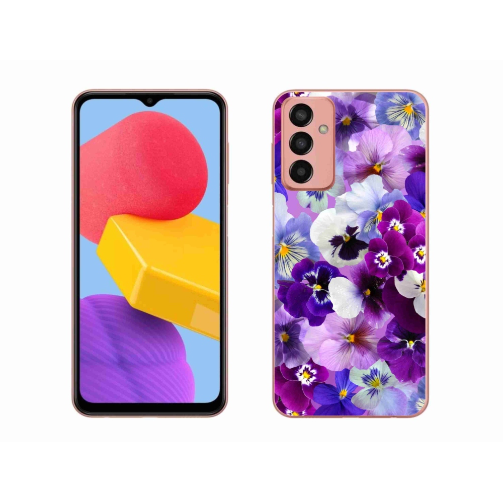 Gélový kryt mmCase na Samsung Galaxy M13 - kvety 9