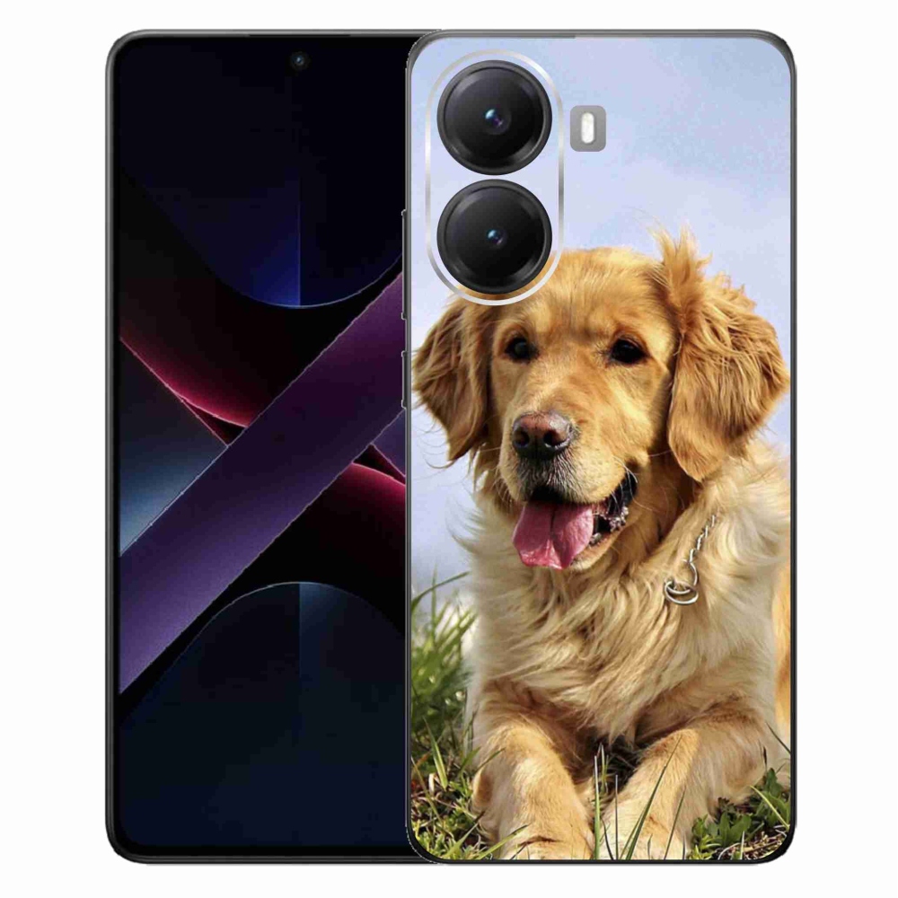 Gélový kryt mmCase na Xiaomi Poco X7 Pro 5G - zlatý retriever