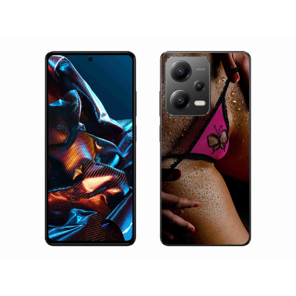 Gélový kryt mmCase na mobil Xiaomi Redmi Note 12 Pro 5G - sexy žena