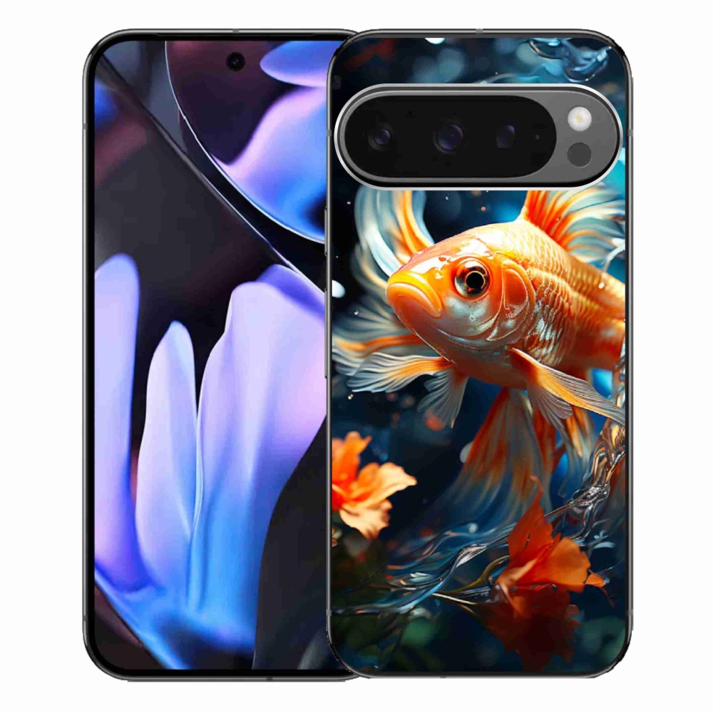 Gélový kryt mmCase na Google Pixel 9 Pro XL - rybka