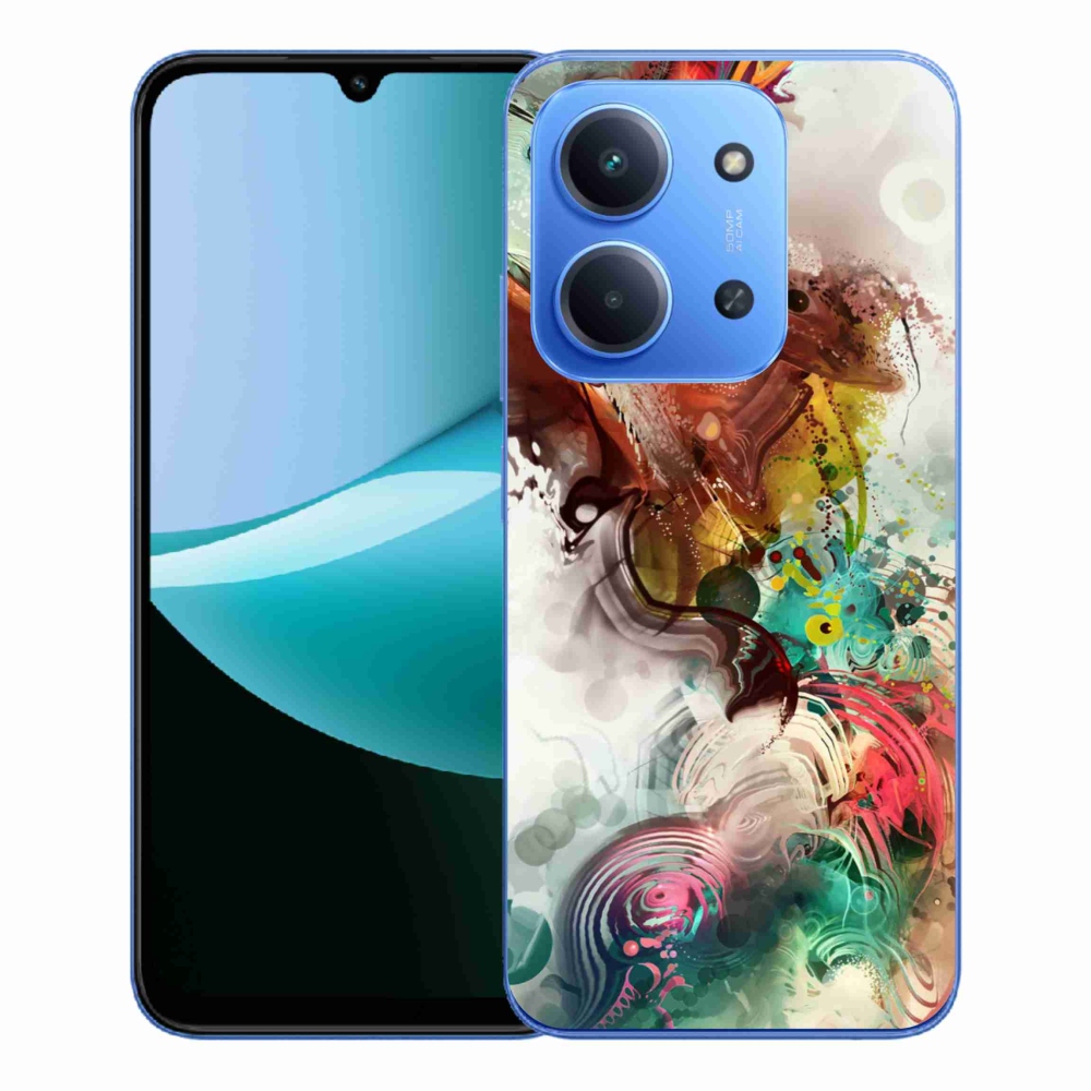 Gélový kryt mmCase na Xiaomi Redmi 15C 4G/5G (173mm) - abstrakt 1
