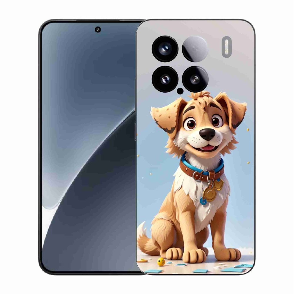 Gélový kryt mmCase na Xiaomi 15 - kreslené šteňa