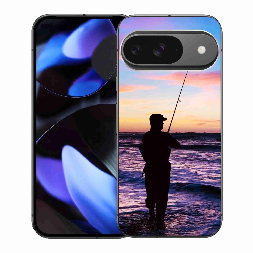 Gélový kryt mmCase na Google Pixel 9/9 Pro - rybárčenie 1