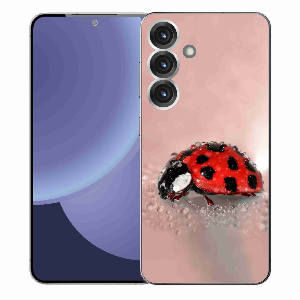 Gélový kryt mmCase na Samsung Galaxy S25+ - lienka