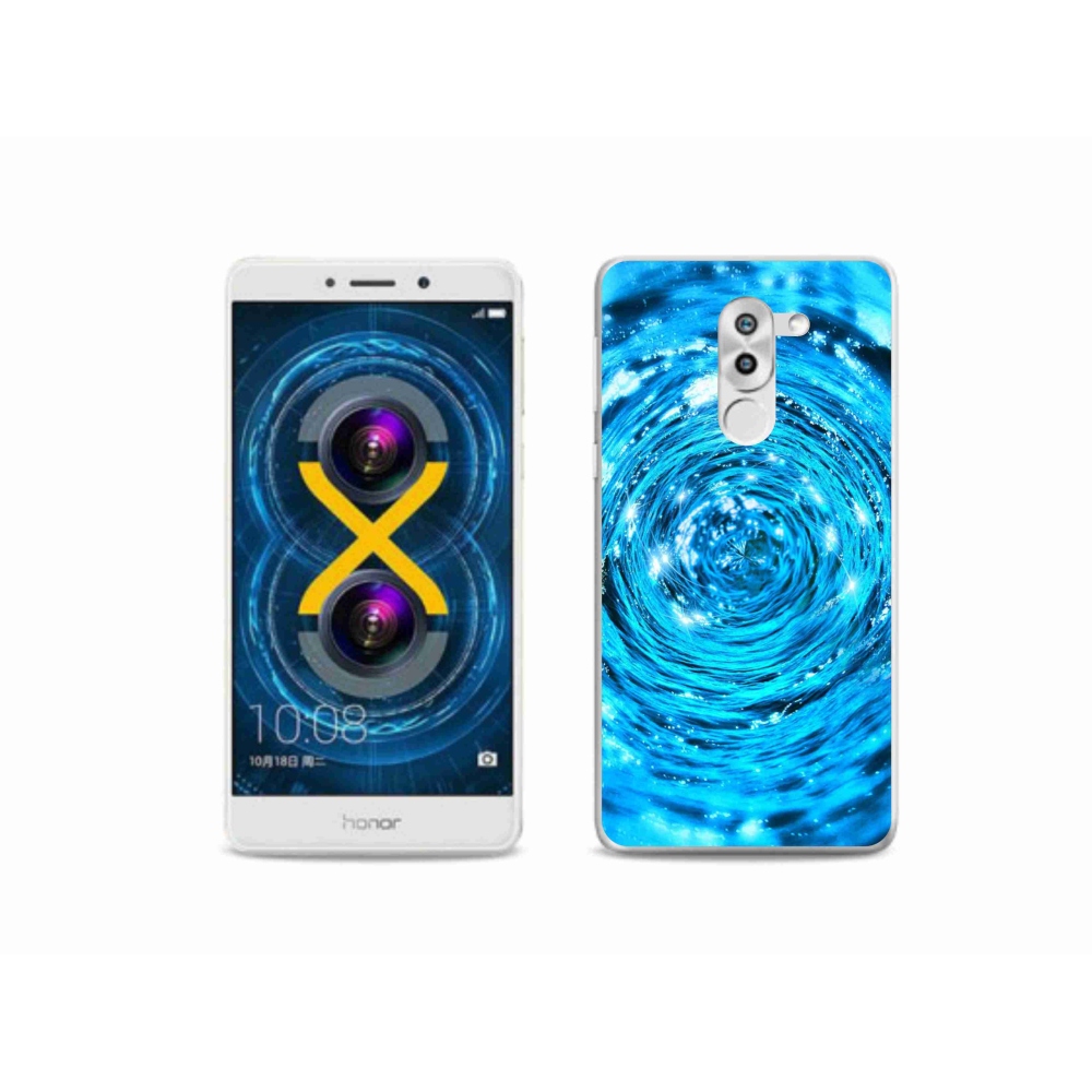 Gélový kryt mmCase na mobil Honor 6X - vodný vír