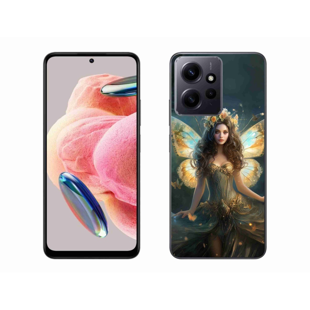 Gélový kryt mmCase na Xiaomi Redmi Note 12 4G - motýlia žena