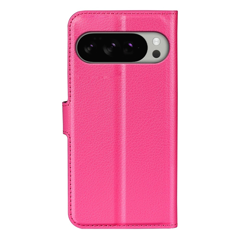 Litchi knižkové puzdro na Google Pixel 10 Pro XL - rose
