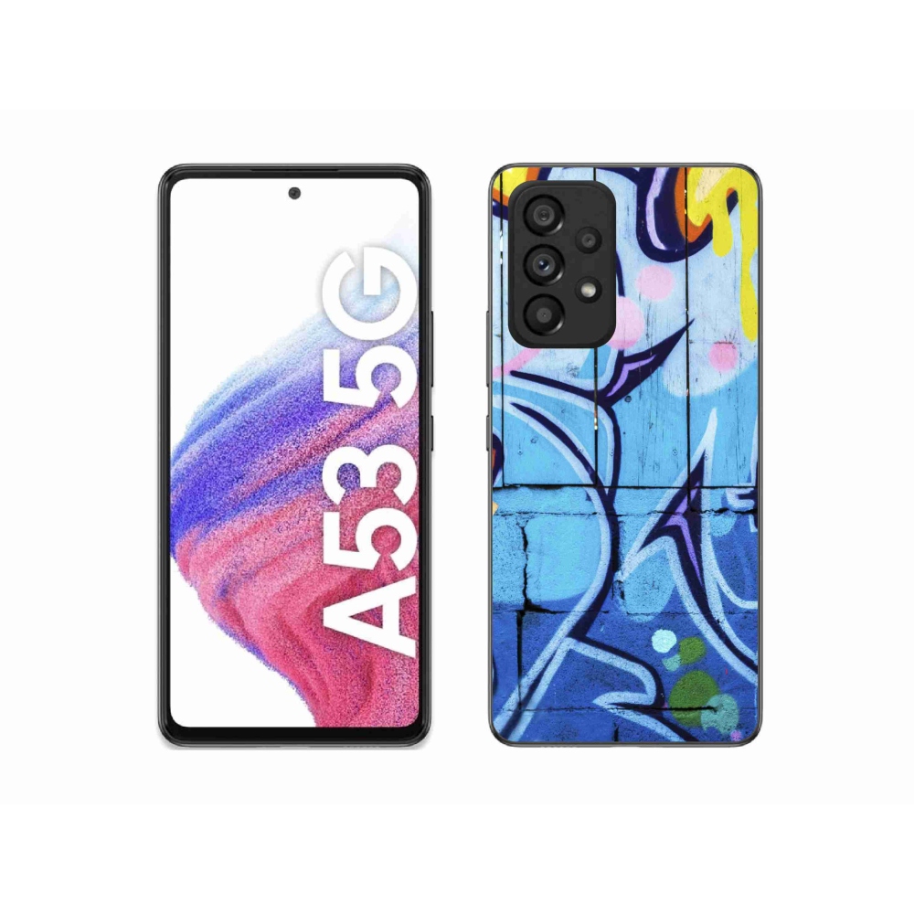 Gélový kryt mmCase na Samsung Galaxy A53 5G - graffiti
