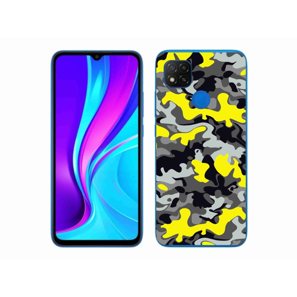 Gélový kryt mmCase na Xiaomi Redmi 9C - maskáčový vzor 6