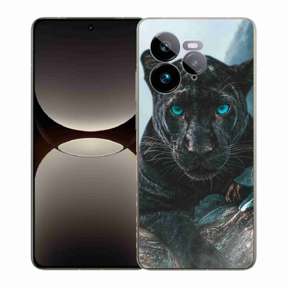 Gélový kryt mmCase na Realme GT 7 Pro 5G - čierny panter