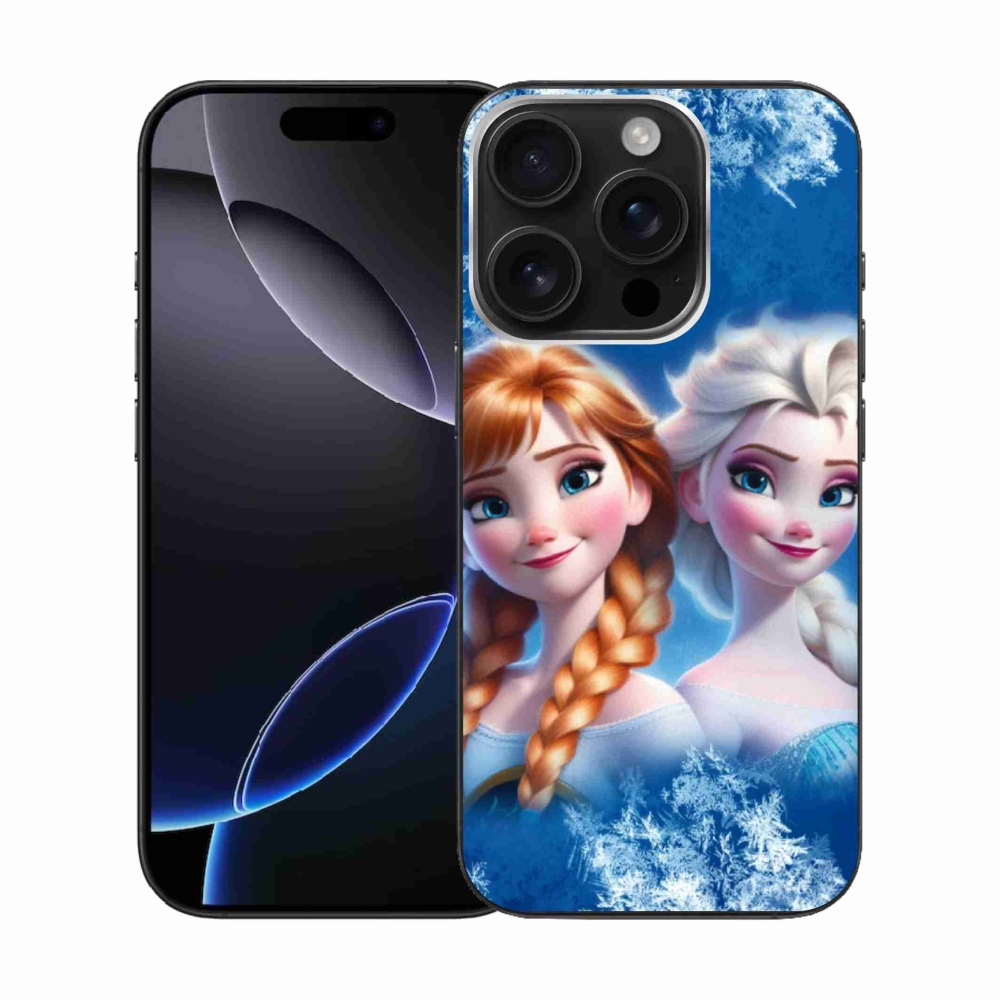 Gélový kryt mmCase na iPhone 16 Pro - ľadové kráľovstvo 2