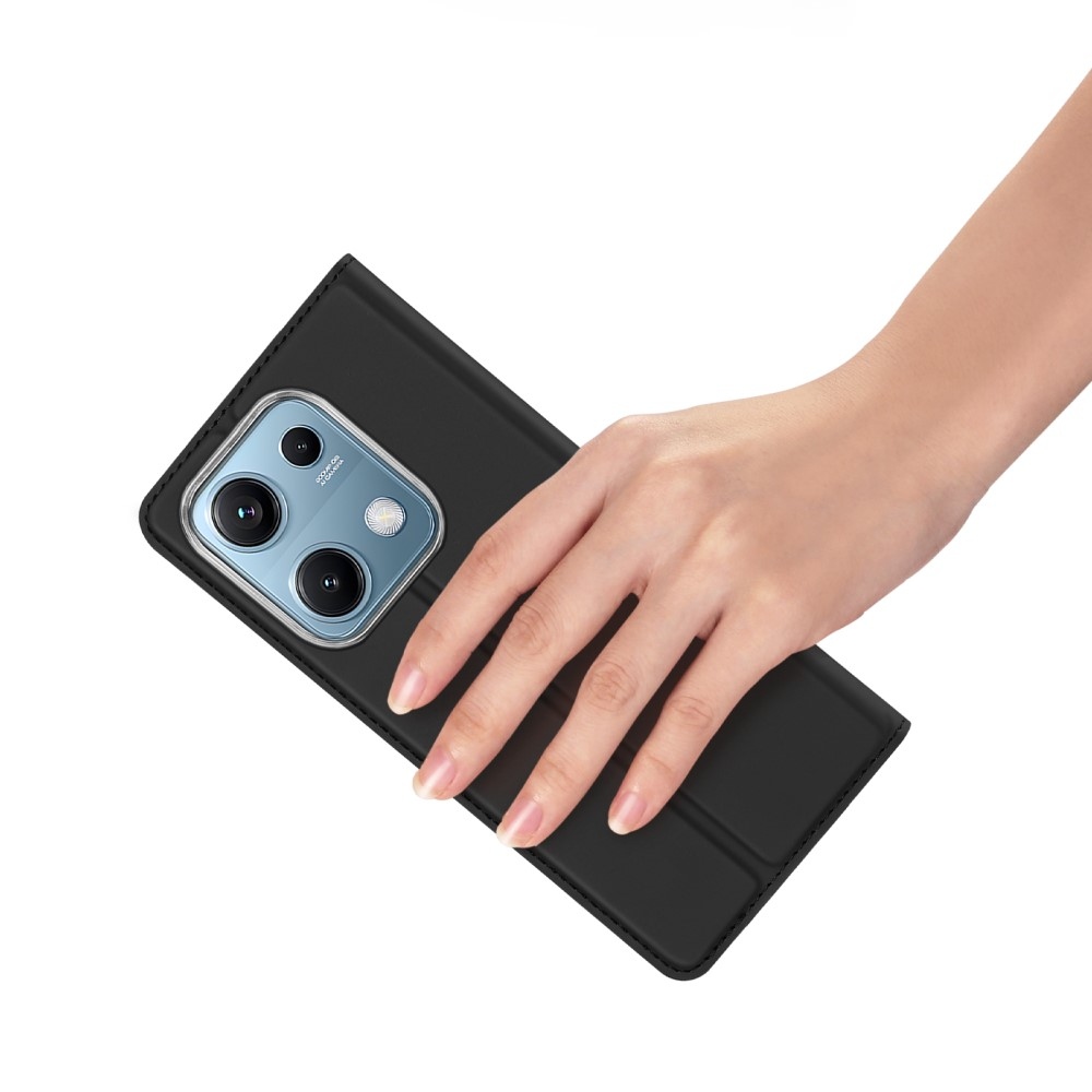 DUX knižkové púzdro na Xiaomi Redmi Note 14S - čierne