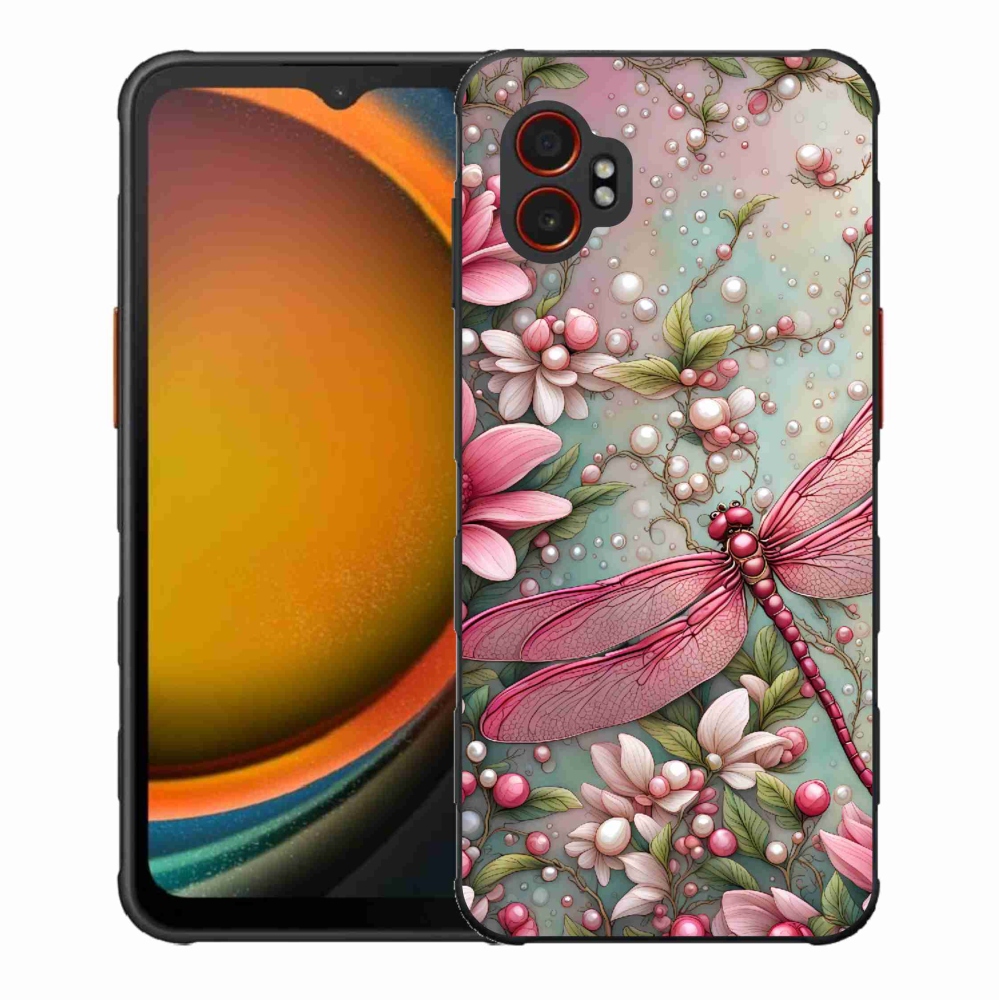 Gélový kryt mmCase na Samsung Galaxy Xcover 7 Pro - vážka