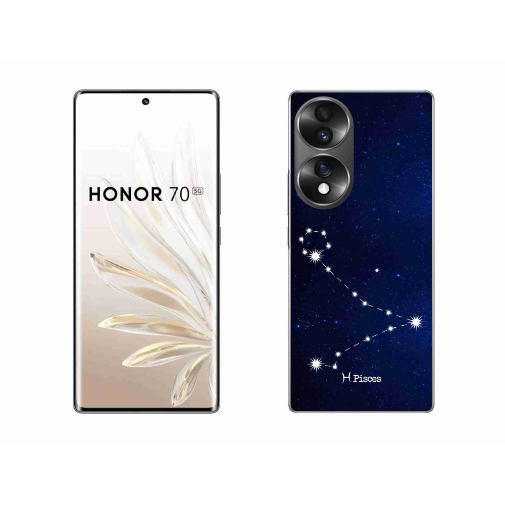 Gélový kryt mmCase na Honor 70 - súhvezdie Ryby