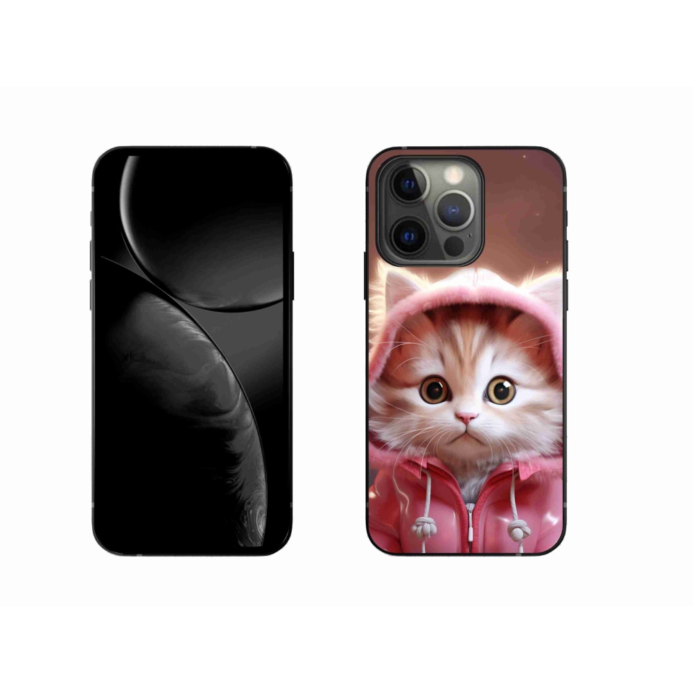 Gélový kryt mmCase na iPhone 13 Pro 6.1 - roztomilé mačiatko 3