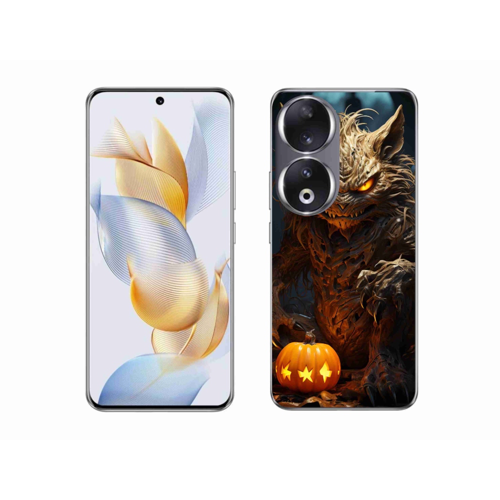 Gélový kryt mmCase na Honor 90 - halloweenska príšera