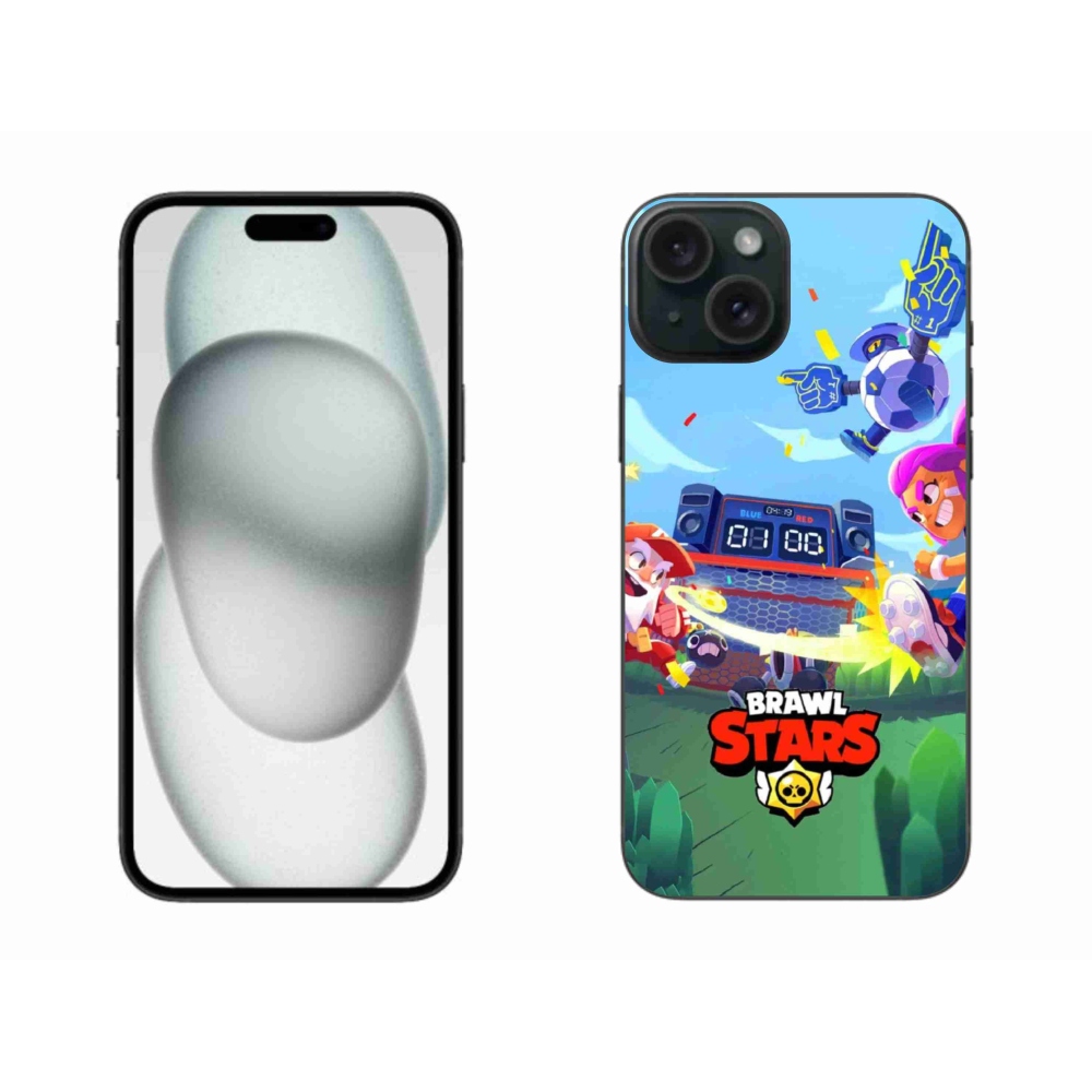 Gélový kryt mmCase na iPhone 15 Plus - brawl stars 1