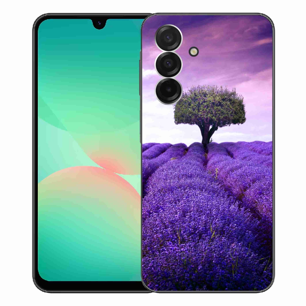 Gélový kryt mmCase na Samsung Galaxy A26 5G - levanduľová lúka