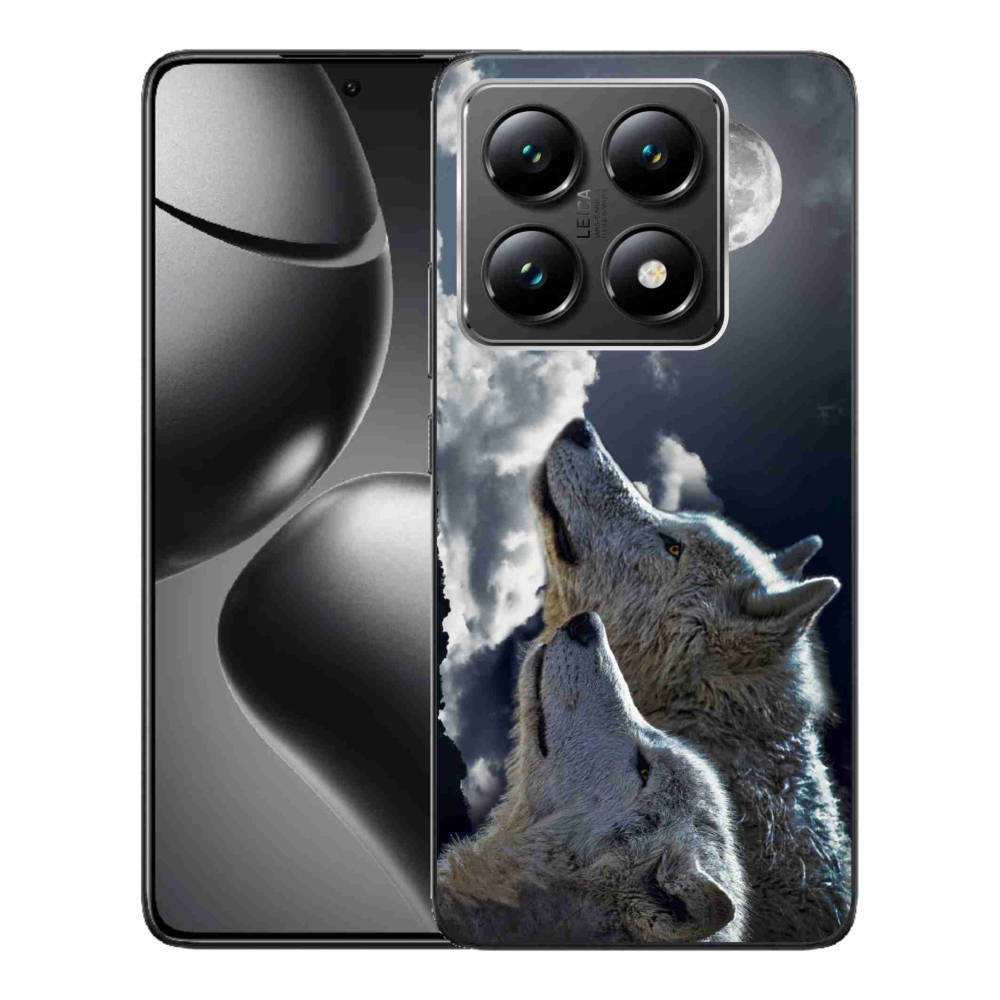 Gélový kryt mmCase na Xiaomi 14T - vlci