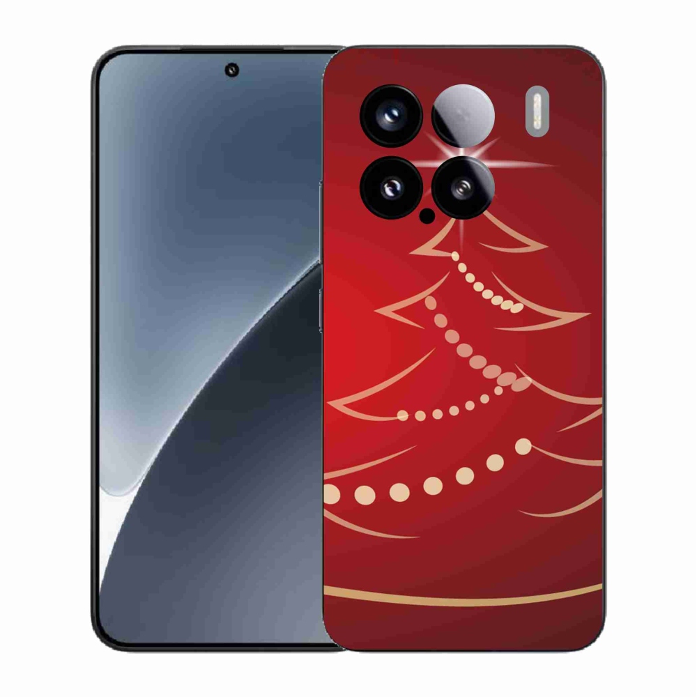 Gélový kryt mmCase na Xiaomi 15 - kreslený vianočný stromček