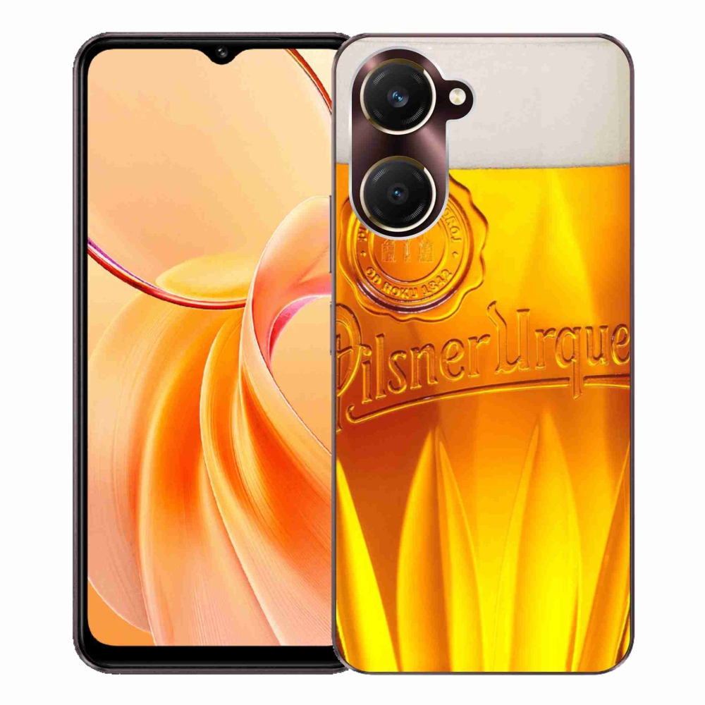 Gélový kryt mmCase na Vivo Y28s 5G - pivo