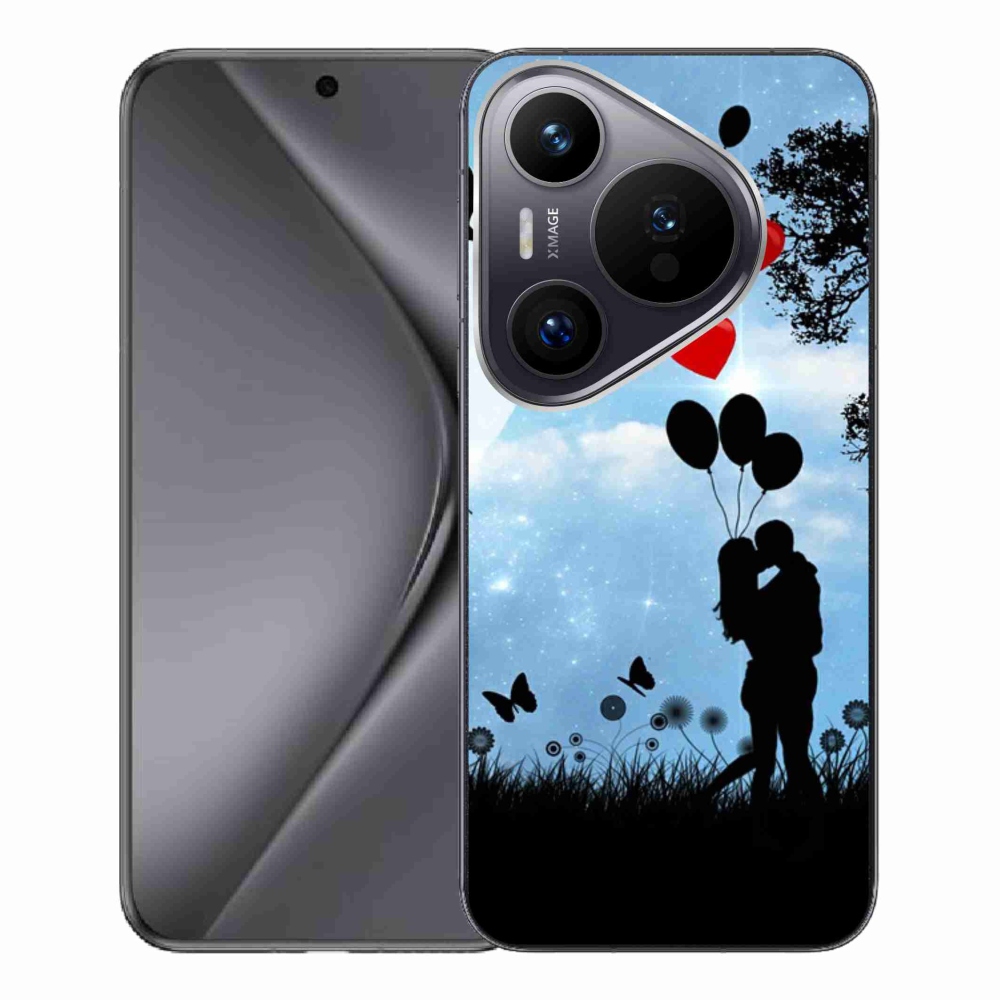 Gélový obal mmCase na Huawei Pura 70 Pro - zamilovaný pár