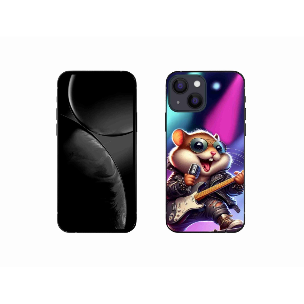 Gélový kryt mmCase na iPhone 13 mini 5.4 - škrečok rocker