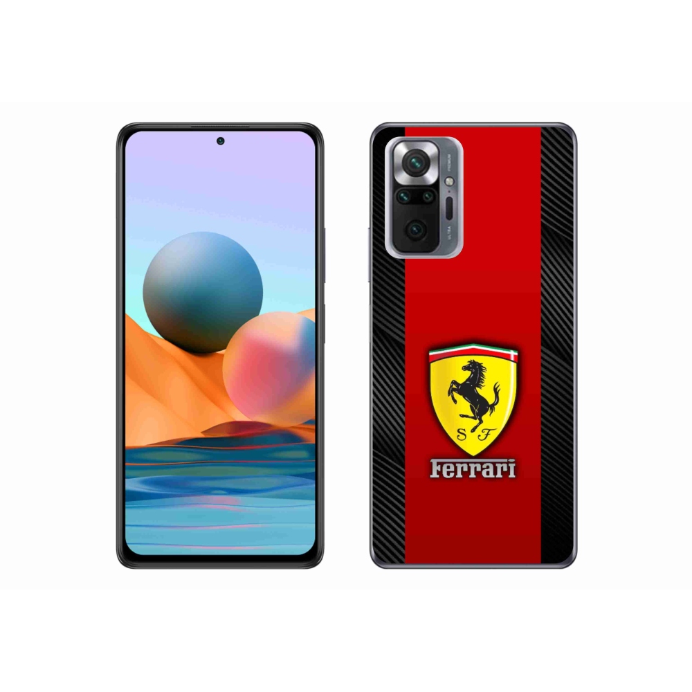 Gélový kryt mmCase na Xiaomi Redmi Note 10 Pro - ferrari