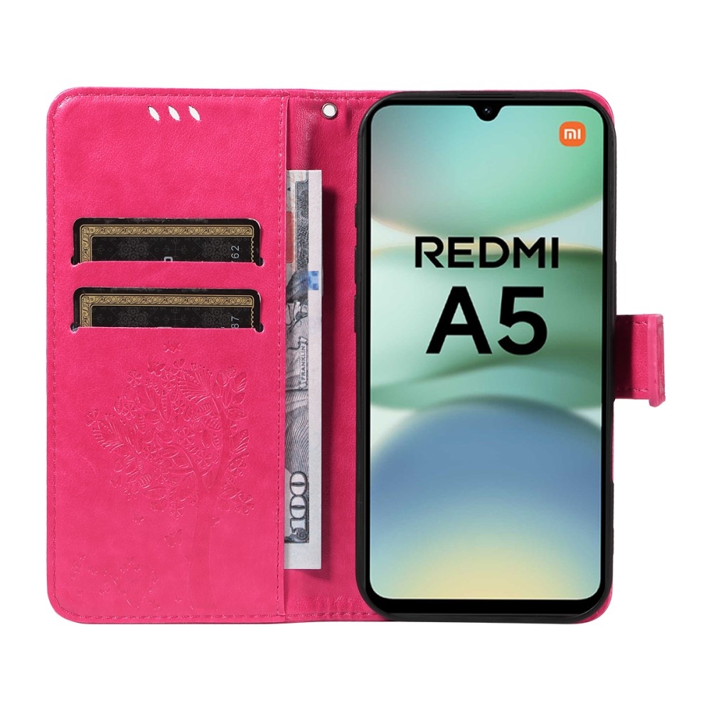 Trees knižkové púzdro na Xiaomi Redmi A5 (173.45x79.35x8.45mm) - rose