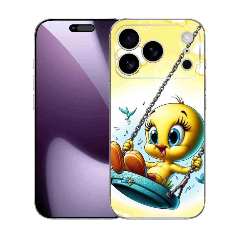 Gélový kryt mmCase na iPhone 17 Pro - tweety