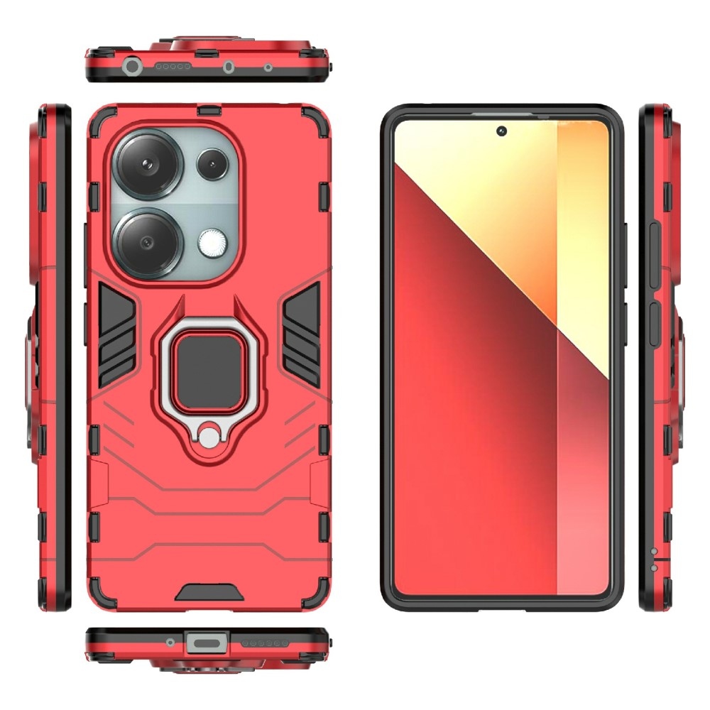 Guardy odolný kryt na Xiaomi Redmi Note 14S - červený